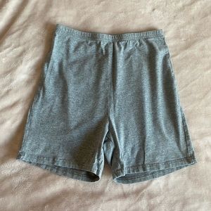 Size S Gray Bike Shorts